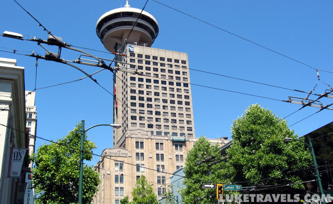 Vancouver Canada - Photo CopyrightLukeTravels.com - Luke Handzlik - Harbour Centre Tower - Lookout